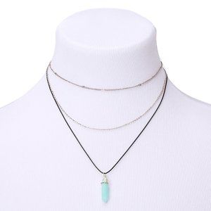 Healing Stone Turquoise Necklace